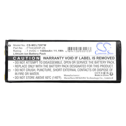 Replacement Battery for Cobra LI7000 – Two-Way Radio – 1500mAh / 7.4V