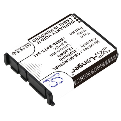 Replacement Battery for M3 Mobile SM20 – Barcode Scanner – 4200mAh / 3.8V - image 2