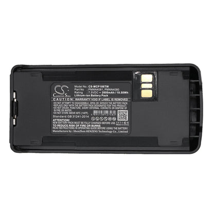 Replacement Battery for Motorola  CP1200 – Two-Way Radio – 2600mAh / 19.50Wh / 7.5V