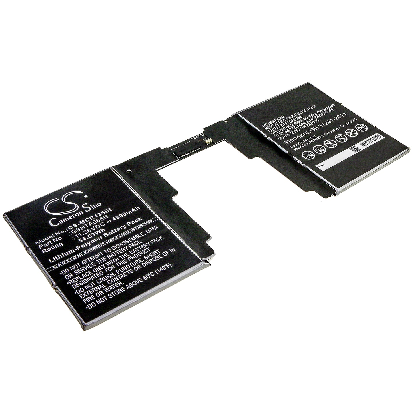 Replacement Battery for Microsoft Surface Book 3 13.5 Keyboard – Tablet – 4800mAh / 11.36V - image 1