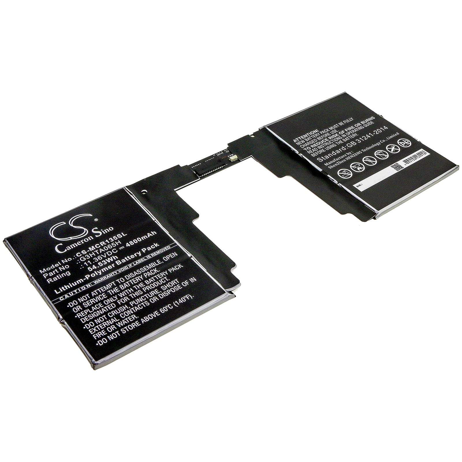 Replacement Battery for Microsoft Surface Book 3 13.5 Keyboard – Tablet – 4800mAh / 11.36V - image 1