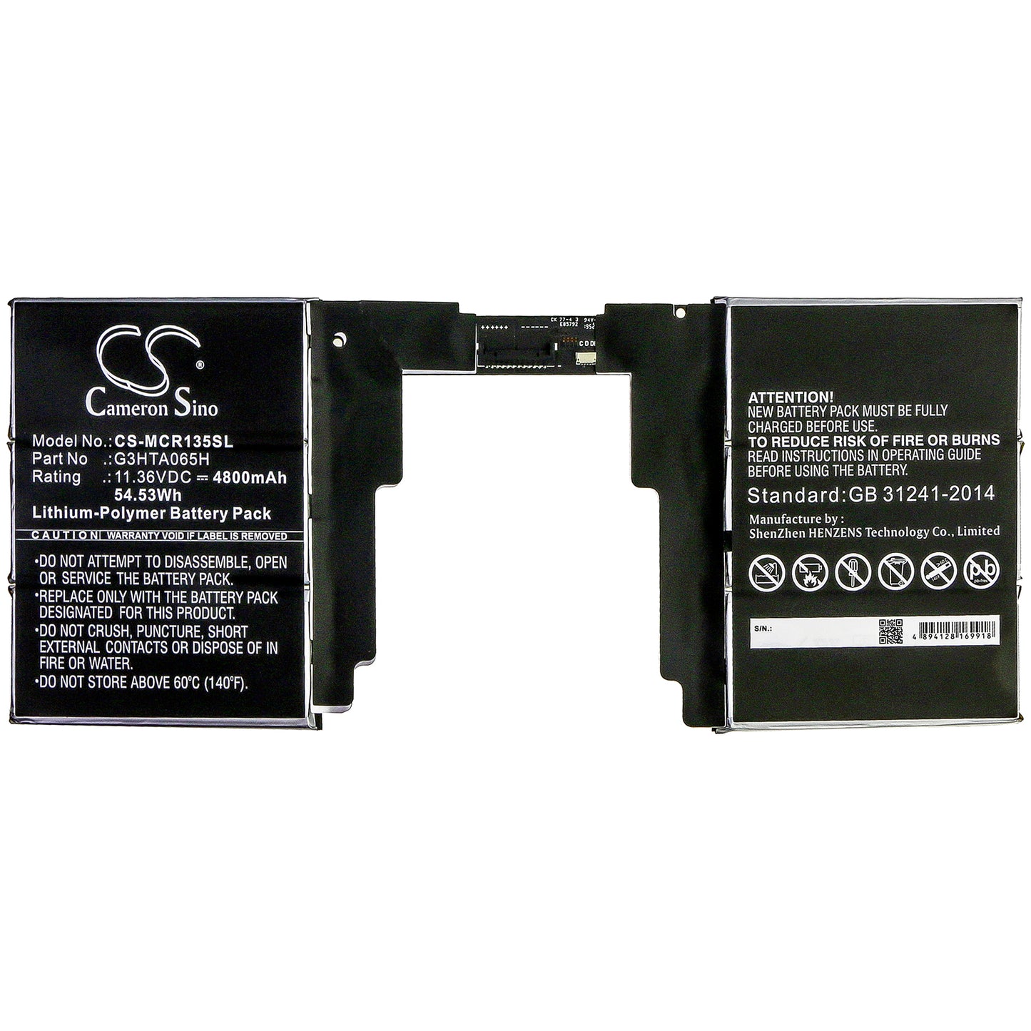 Replacement Battery for Microsoft Surface Book 3 13.5 Keyboard – Tablet – 4800mAh / 11.36V - image 3