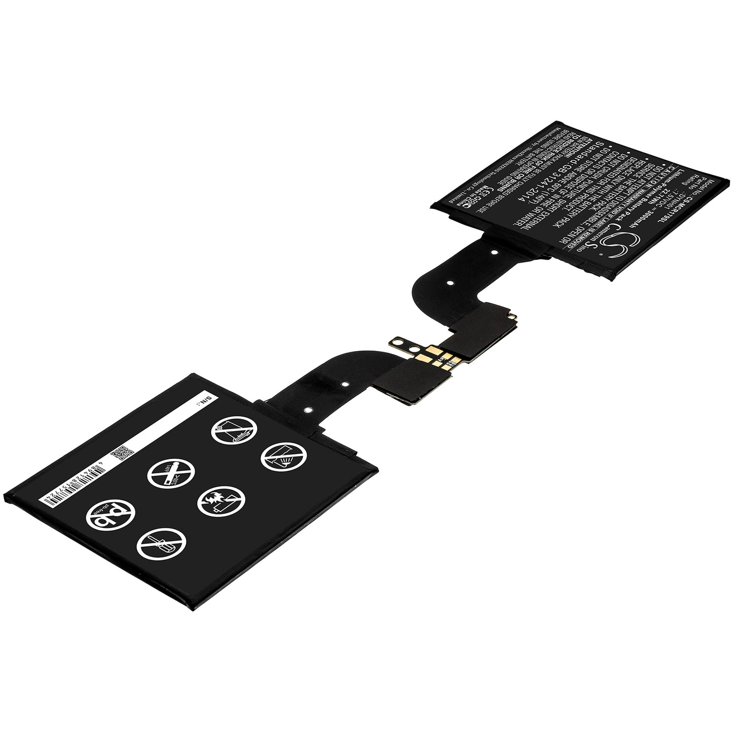 Replacement Battery for Microsoft Surface Book 2 15Inch – Tablet – 3000mAh / 7.57V - image 2