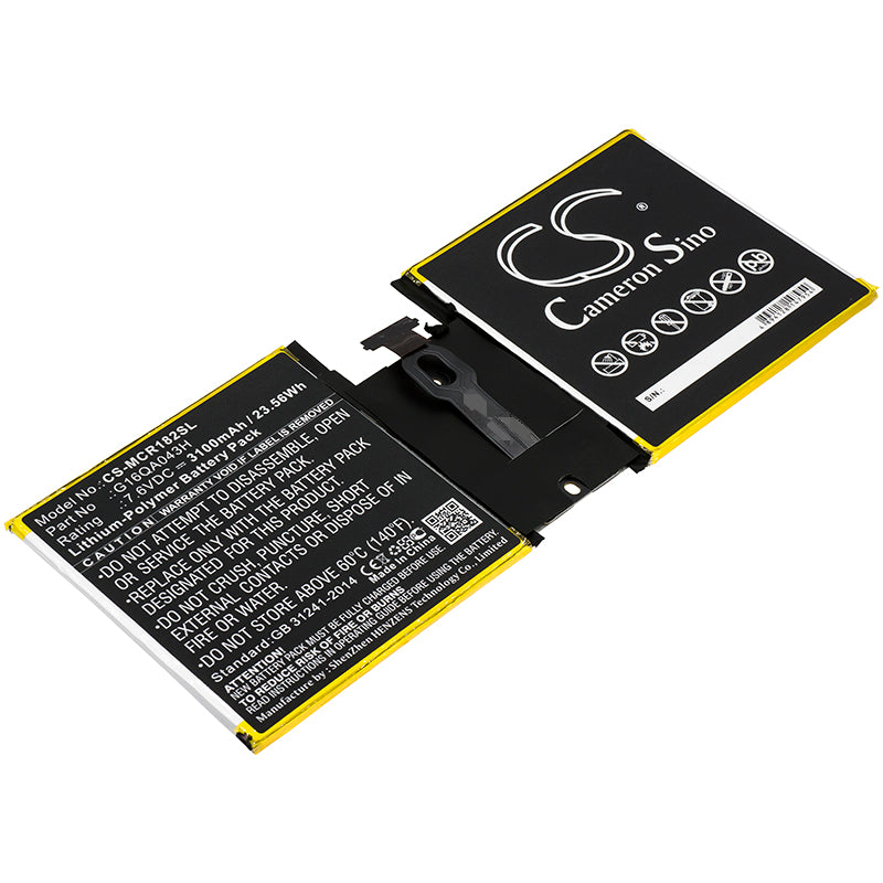 Replacement Battery for Microsoft Surface Go – Tablet – 3100mAh / 7.6V - image 1