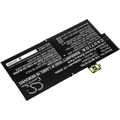 Replacement Battery for Microsoft Surface Pro X 1876 Keyboard – Tablet – 5000mAh / 7.58V - image 2