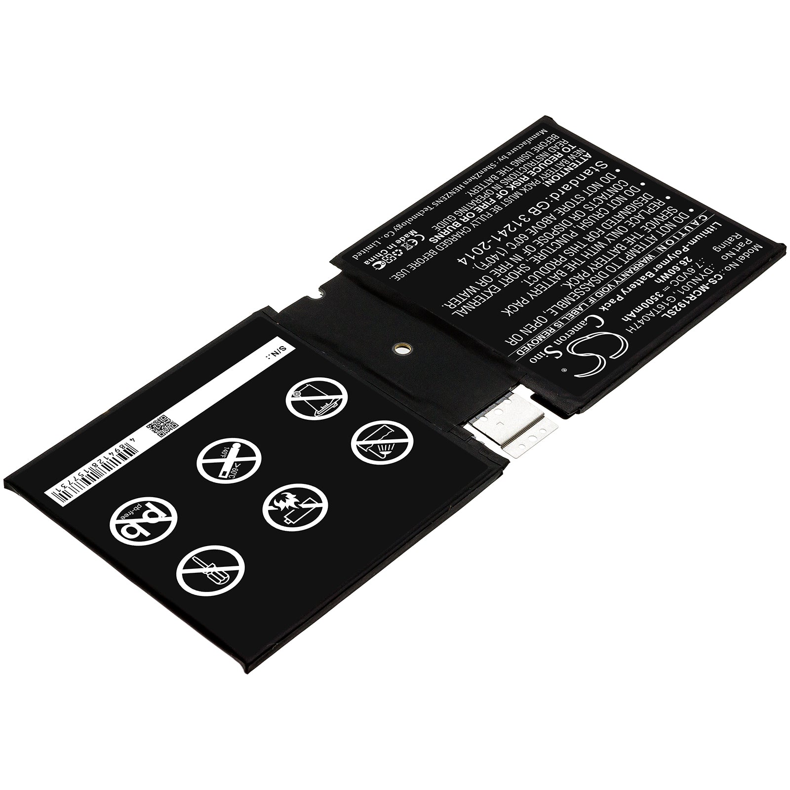Replacement Battery for Microsoft Surface Go 2 – Tablet – 3500mAh / 7.6V - image 2