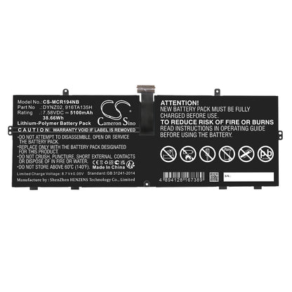 Replacement Battery for Microsoft Surface Go 1943 – Tablet – 5100mAh / 7.58V - image 3