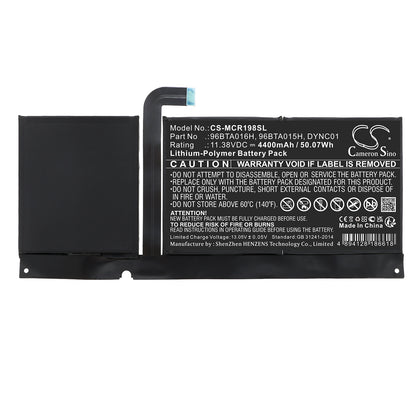 Replacement Battery for Microsoft Surface Pro 8 – Tablet – 4400mAh / 11.38V - image 3