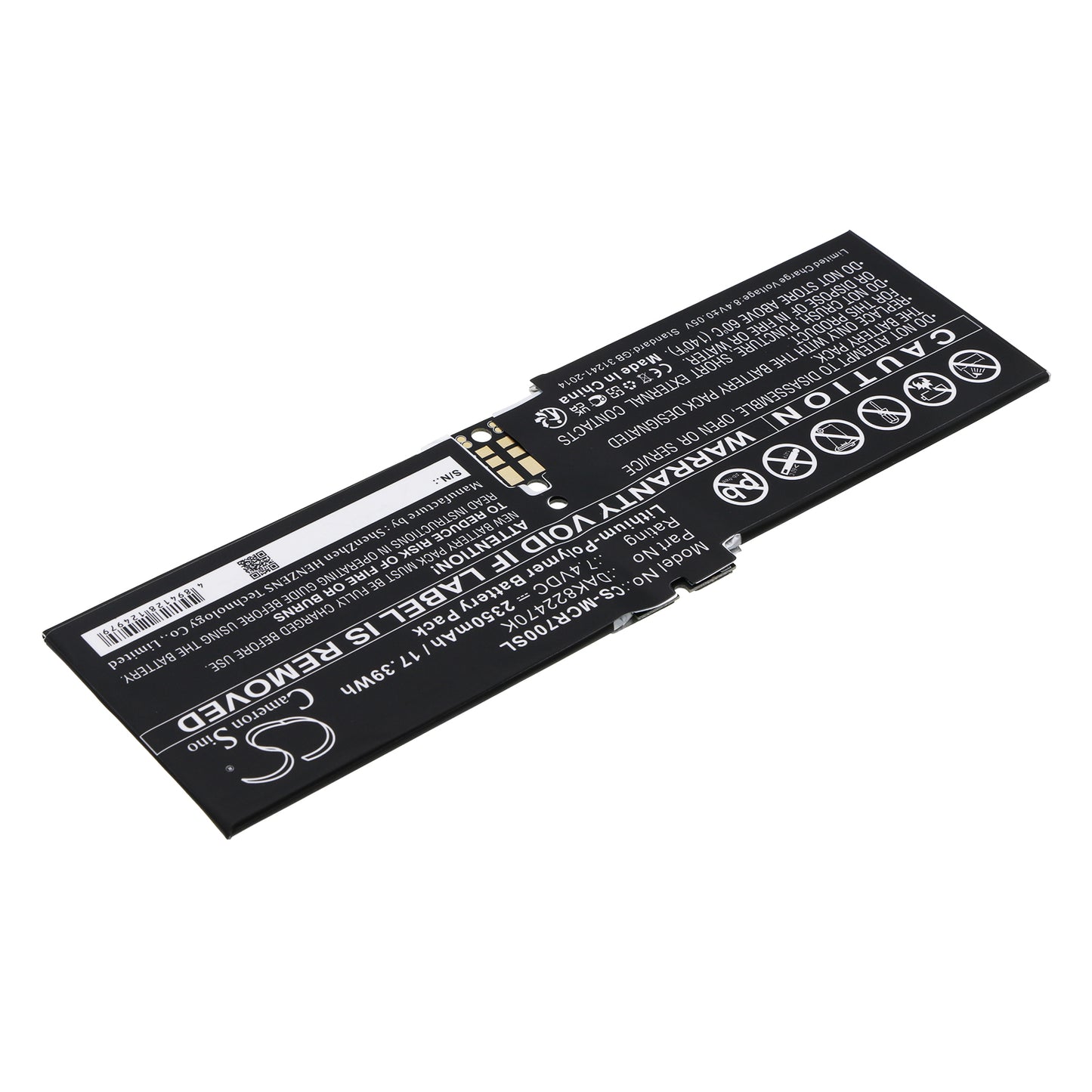 Replacement Battery for Microsoft Surface CR7 13.5" – Tablet – 2350mAh / 7.4V - image 2