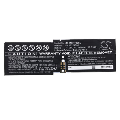 Replacement Battery for Microsoft Surface CR7 13.5" – Tablet – 2350mAh / 7.4V - image 3