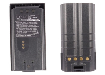 Replacement Battery for Harris  P5100 – Two-Way Radio – 2500mAh / 18.00Wh / 7.2V