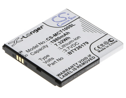 Replacement Battery for Mobistel Cynus T1 – Mobile, SmartPhone – 1980mAh / 3.7V - image 1