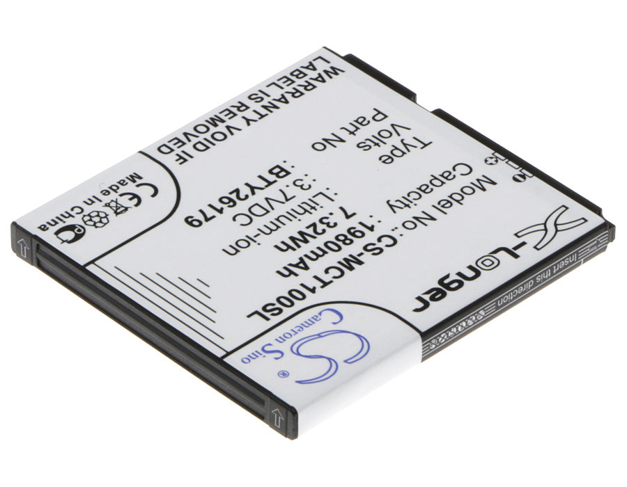 Replacement Battery for Mobistel  Cynus T1 – Mobile, SmartPhone – 1980mAh/7.33Wh / 3.7V