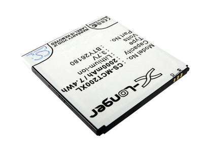 Replacement Battery for Mobistel  Cynus T2 – Mobile, SmartPhone – 2000mAh / 7.40Wh / 3.7V