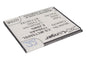 Replacement Battery for Micromax  A116 Canvas HD – Mobile, SmartPhone – 1700mAh / 6.29Wh / 3.7V