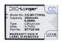 Replacement Battery for Mobistel Cynus T7 – Mobile, SmartPhone – 2600mAh / 3.7V - image 1