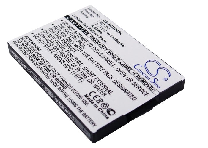 Replacement Battery for Medion MD95200 – Media Player – 1100mAh / 3.7V - image 1