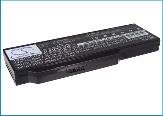 Replacement Battery for ZooStorm | Medion | Mitac | Packard Bell 8207 – Notebook, Laptop – 6600mAh / 11.1V