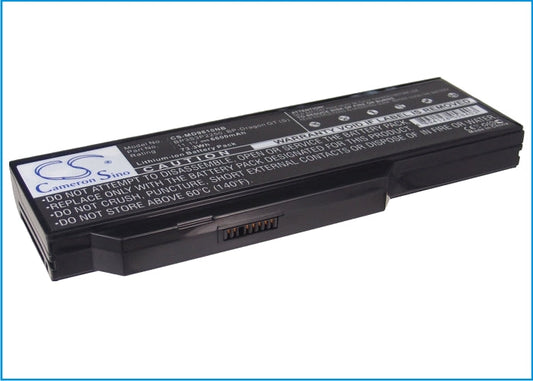 Replacement Battery for Packard Bell  EasyNote W1000 – Notebook, Laptop – 6600mAh / 73.26Wh / 11.1V