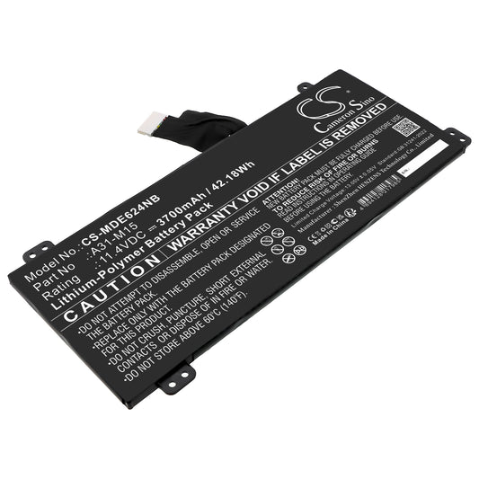Replacement Battery for Medion Akoya E6245 – Notebook, Laptop – 3700mAh / 11.4V