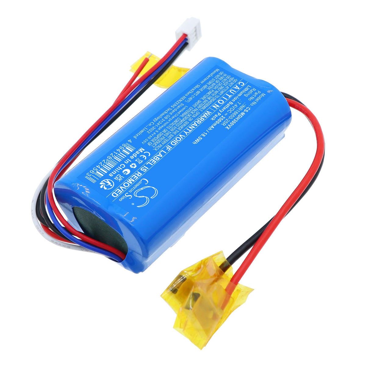 Replacement Battery for Midea H3 – Vacuum – 2500mAh / 7.4V