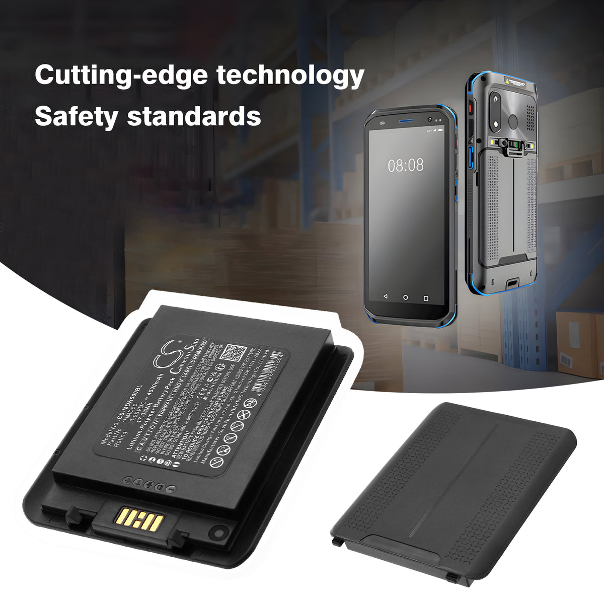 Replacement Battery for Mindeo M50 – Barcode Scanner – 4500mAh / 3.85V