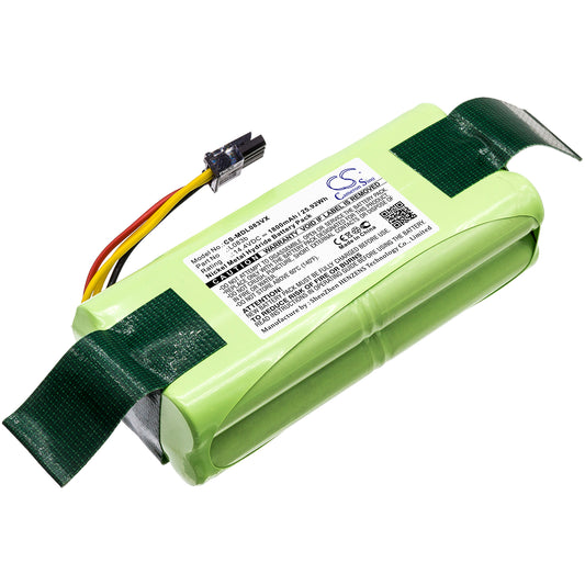 Replacement Battery for Pullman | Ecovacs | Midea | Infinuvo | Kitfort | Redmond PL-1016 – Vacuum – 1800mAh / 14.4V