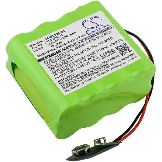 Replacement Battery for Megger TDR2000/2R echometer – Equipment, Survey, Test – 2000mAh / 9.6V
