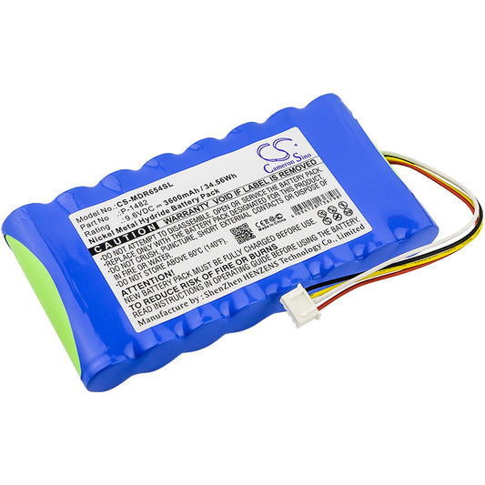 Replacement Battery for Megger | Chauvin Arnoux CA 6543 – Equipment, Survey, Test – 3600mAh / 9.6V