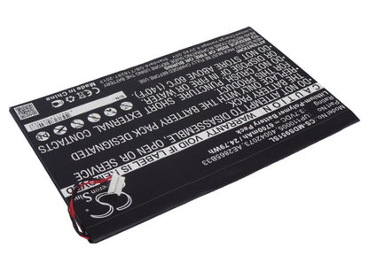Replacement Battery for Medion | Lenovo LifeTab P9516 – Tablet – 6700mAh / 3.7V - image 2