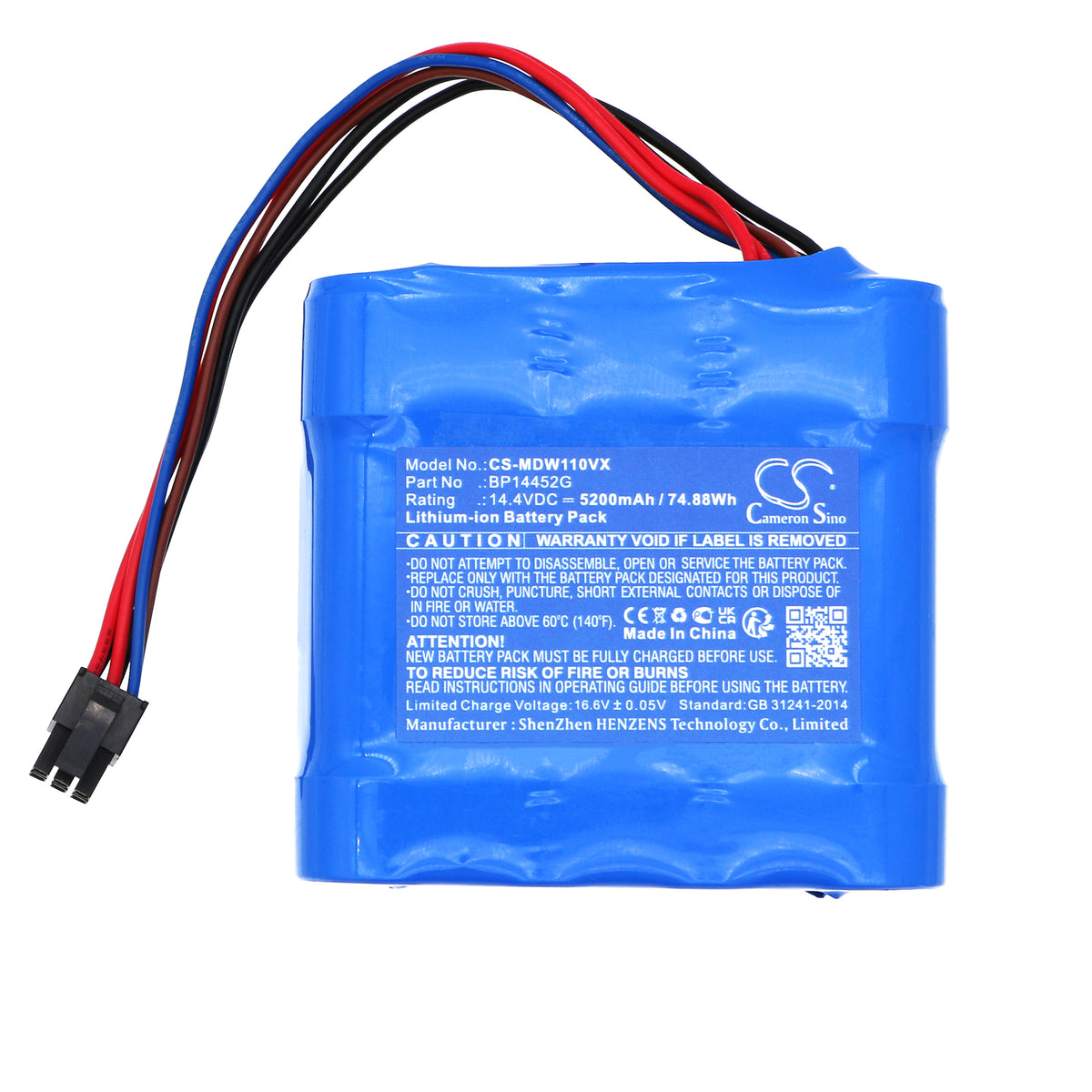 Replacement Battery for ETA | Eureka | Media 5241 Aurum – Vacuum – 5200mAh / 14.4V