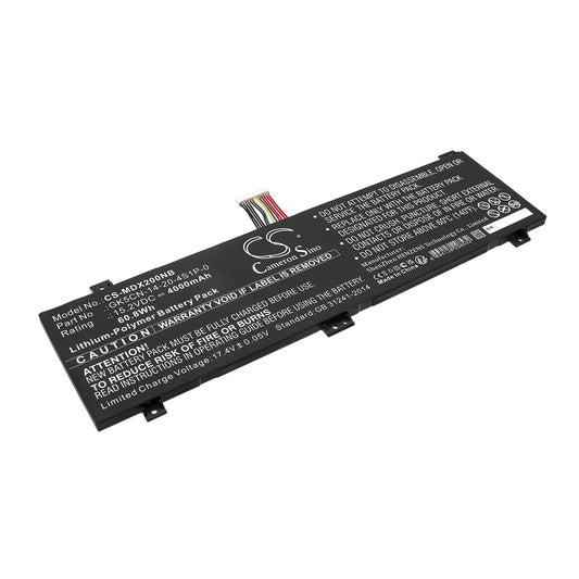 Replacement Battery for Tongfang | Maingear | Clevo | Tulpar | Getac | Medion | Schenker | Mechrevo GK5CQ7Z – Notebook, Laptop – 4000mAh / 15.2V