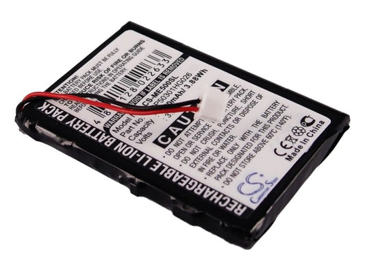 Replacement Battery for Radio Shack | FireDogGolf | SkyGolf 55026650 – GPS, Navigator – 1050mAh / 3.7V