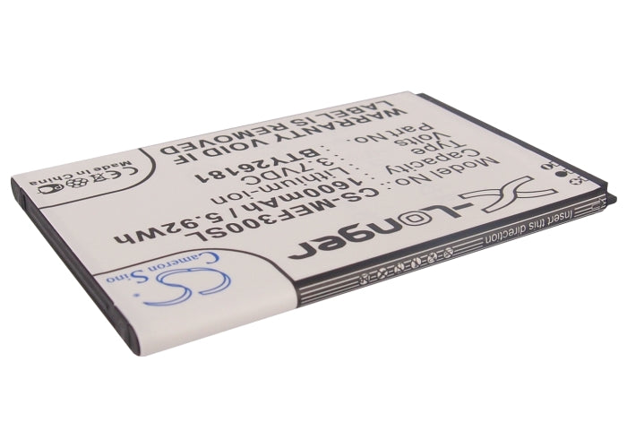 Replacement Battery for Mobistel  Cynus F3 – Mobile, SmartPhone – 1600mAh / 5.92Wh / 3.7V
