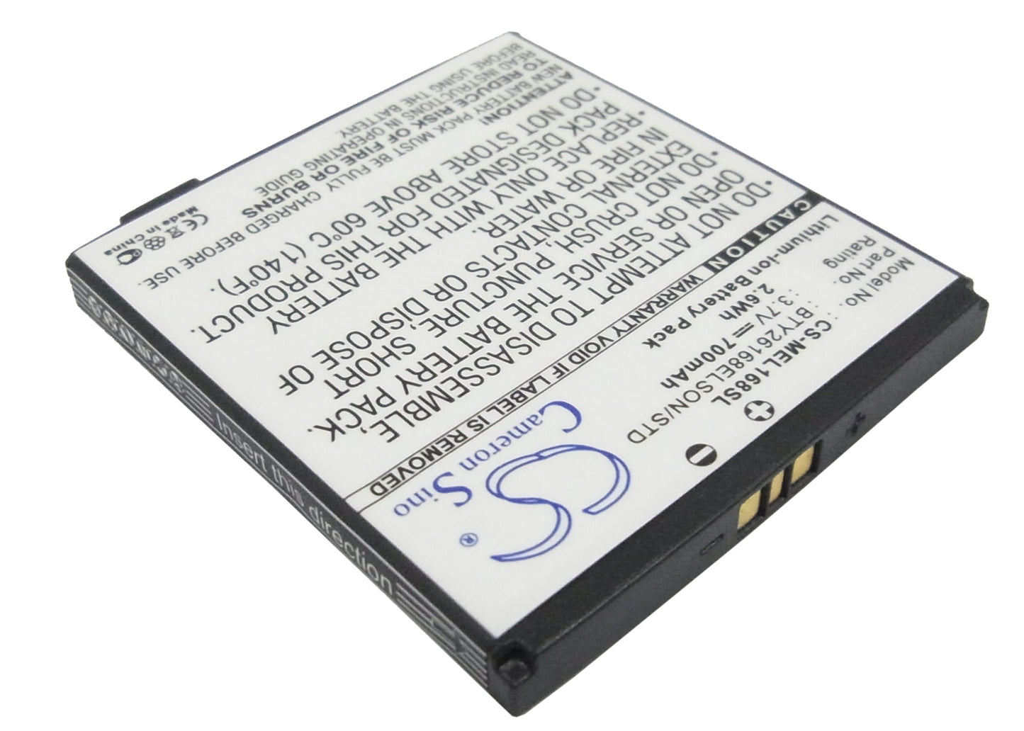 Replacement Battery for Emporia | Mobistel | Elson Elson ES1 – Mobile, SmartPhone – 700mAh / 3.7V - image 2