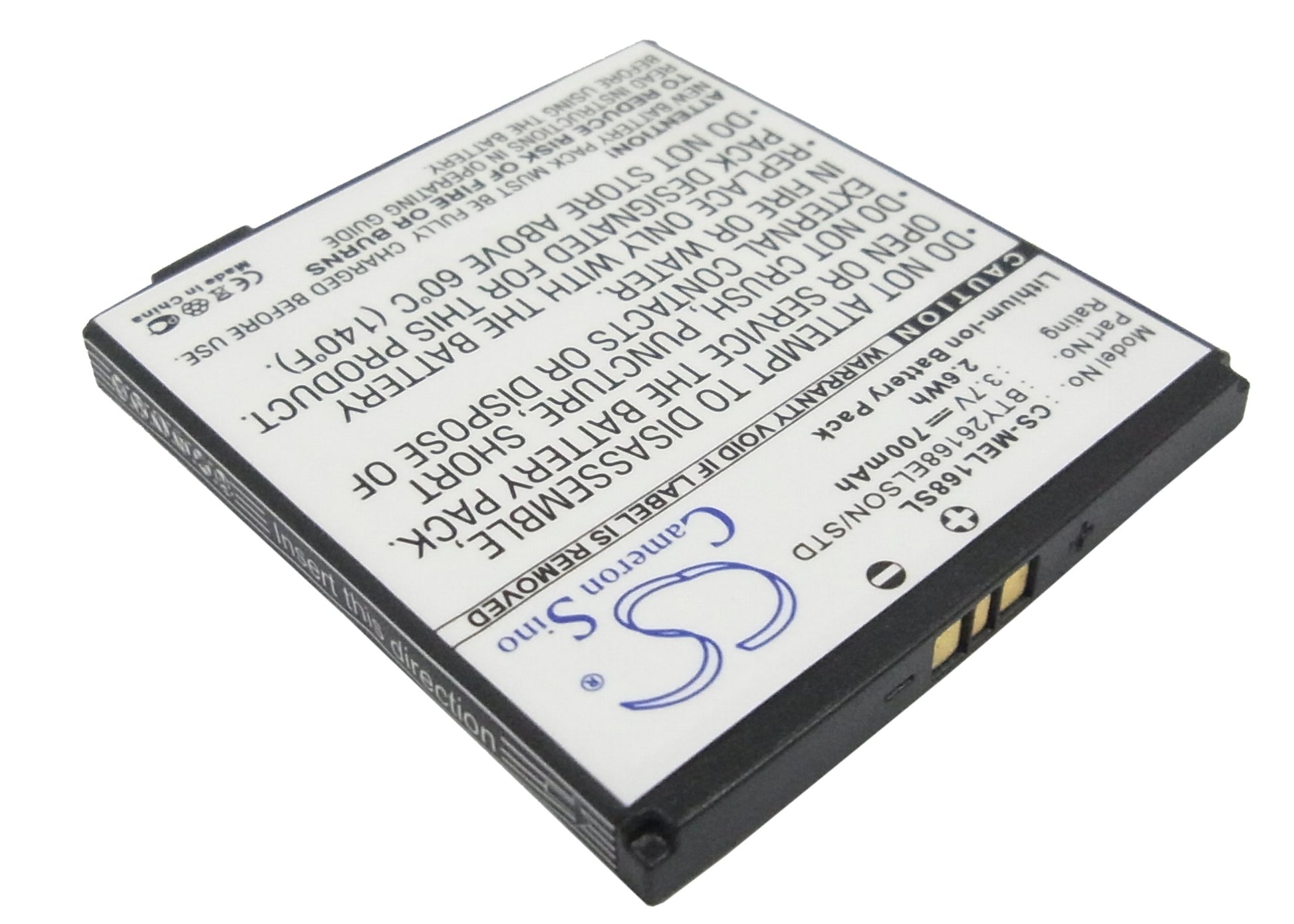 Replacement Battery for Emporia | Mobistel | Elson Elson ES1 – Mobile, SmartPhone – 700mAh / 3.7V - image 2