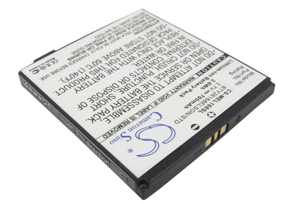Replacement Battery for Emporia | Mobistel | Elson Elson ES1 – Mobile, SmartPhone – 700mAh / 3.7V - image 2
