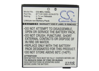 Replacement Battery for Emporia | Mobistel | Elson Elson ES1 – Mobile, SmartPhone – 700mAh / 3.7V - image 5