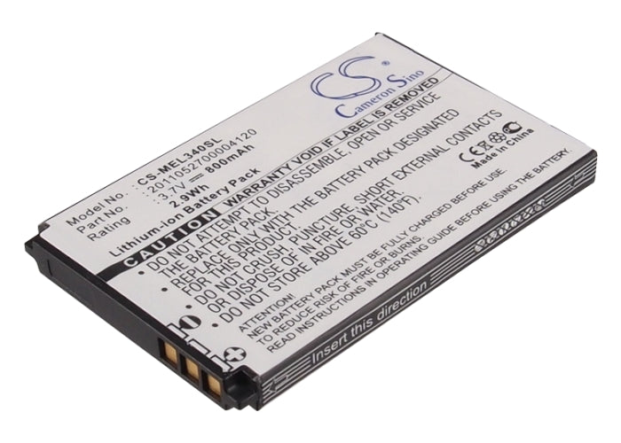 Replacement Battery for Elson | Mobistel EL340 – Mobile, SmartPhone – 800mAh / 3.7V - image 1
