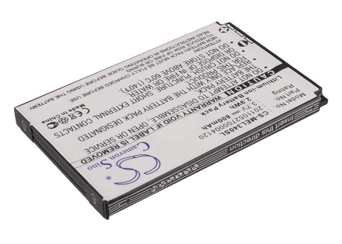 Replacement Battery for Mobistel  EL340 – Mobile, SmartPhone – 800mAh/2.96Wh / 3.7V