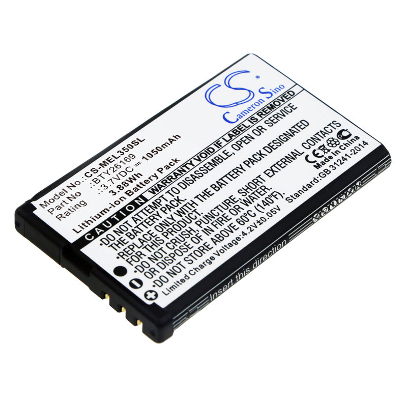 Replacement Battery for Mobistel | Emporia EL350 – Mobile, SmartPhone – 1050mAh / 3.7V - image 1