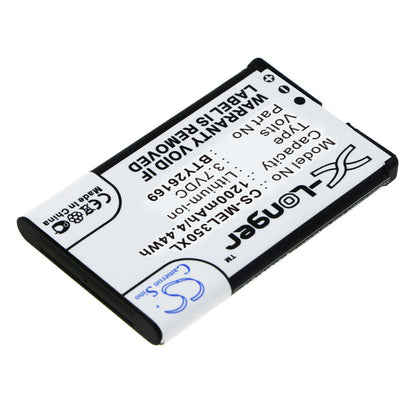 Replacement Battery for Emporia  EL350 Dual – Mobile, SmartPhone – 1200mAh/4.44Wh / 3.7V