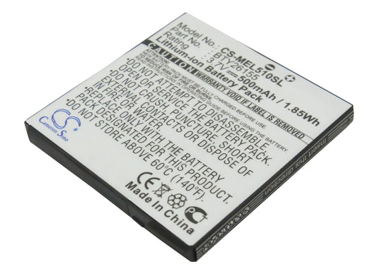 Replacement Battery for Emporia Elson EL510 – Mobile, SmartPhone – 500mAh / 3.7V