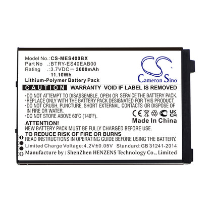 Replacement Battery for Symbol ES400 – Barcode Scanner – 3000mAh / 3.7V - image 3