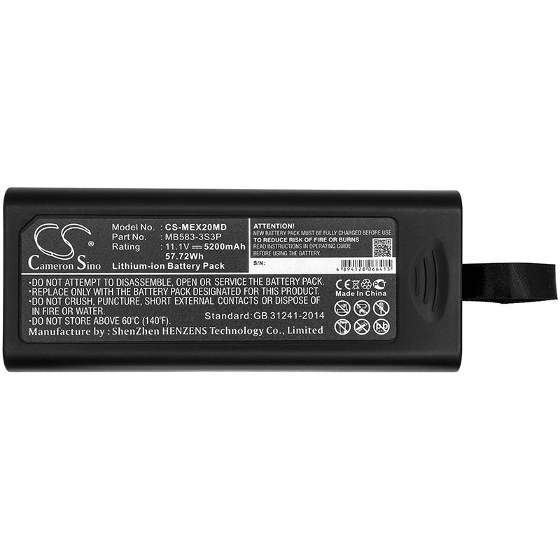 Replacement Battery for Mindray Synovent E3 – Medical – 5200mAh / 11.1V