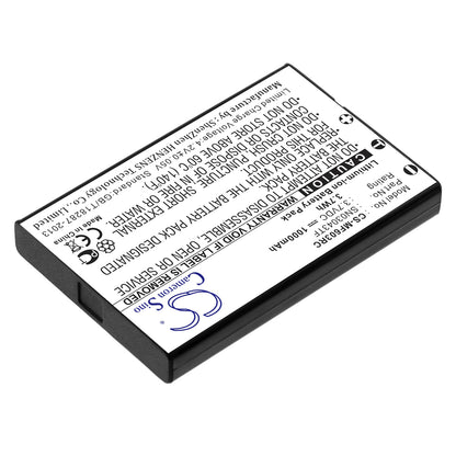 Replacement Battery for One For All | Acoustic Research | Nevo Xsight Touch – Remote Control – 1000mAh / 3.7V