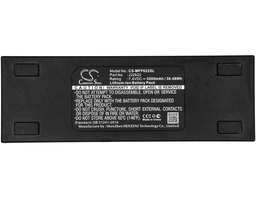 Replacement Battery for Mackie  FreePlay – Wireless Headset – 5200mAh / 38.48Wh / 7.4V