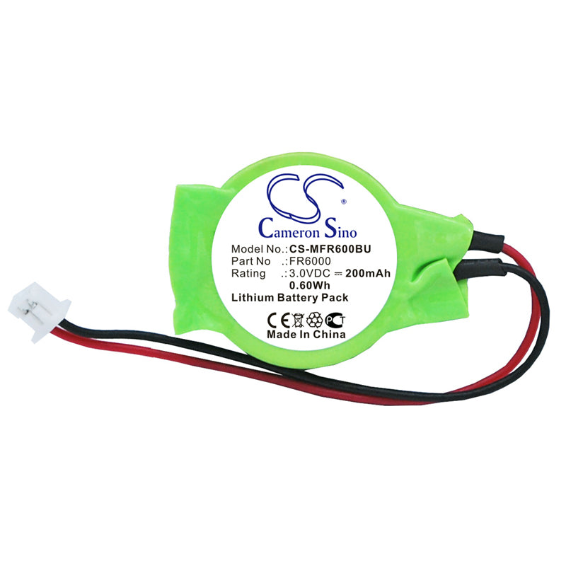 Replacement Battery for Symbol FR6000 – CMOS BackUp – 200mAh / 3V
