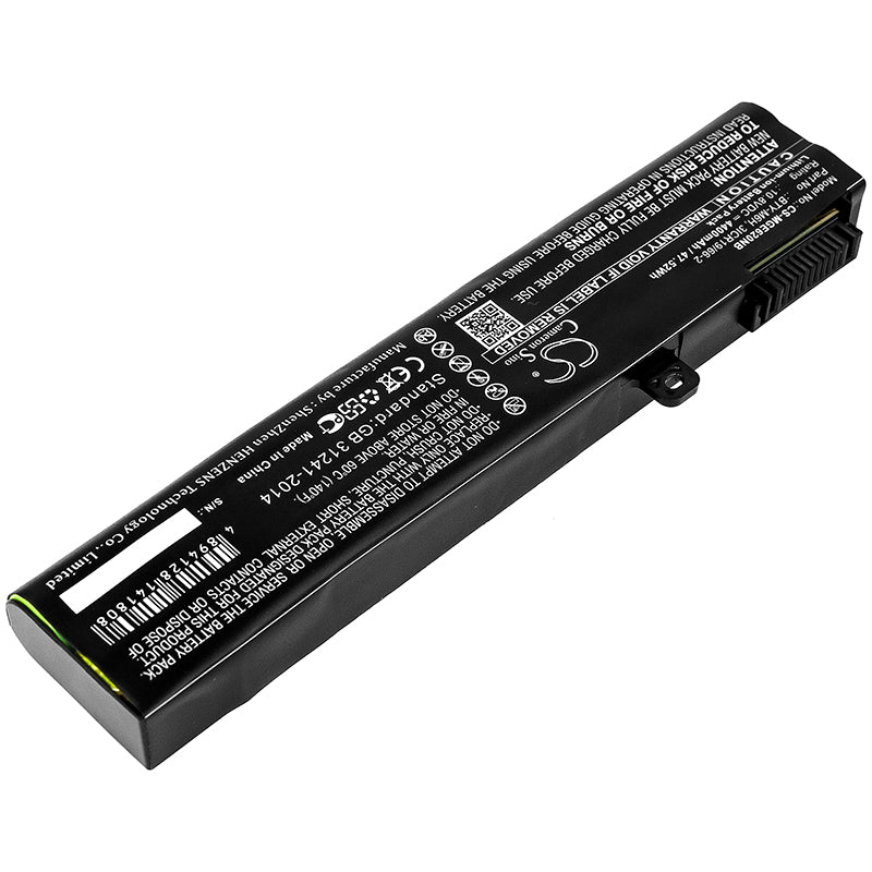 Replacement Battery for MSI GE62 – Notebook, Laptop – 4400mAh / 10.8V - image 2