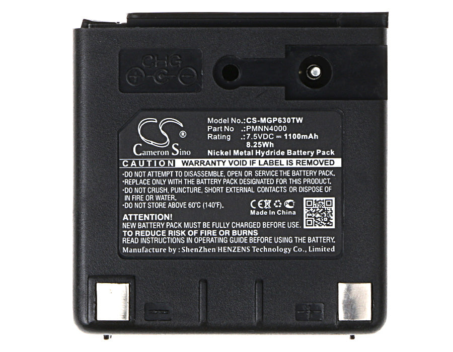 Replacement Battery for Motorola  GP688 – Two-Way Radio – 1100mAh / 8.25Wh / 7.5V